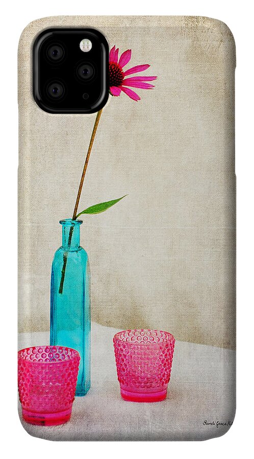 Marvelous iPhone 11 Case featuring the photograph The Coneflower by Randi Grace Nilsberg