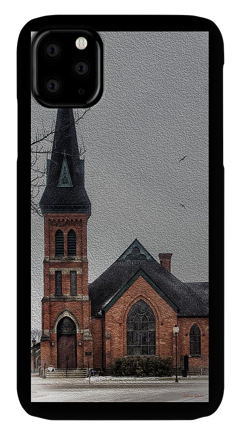 Cloudy iPhone 11 Case featuring the photograph The Gift by Rebecca Samler
