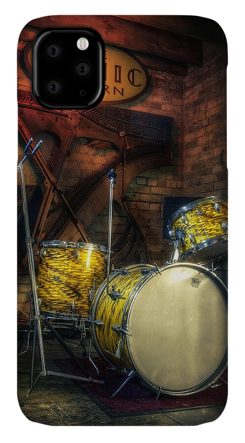Drums iPhone 11 Case featuring the photograph The Tonic Tavern by Scott Norris