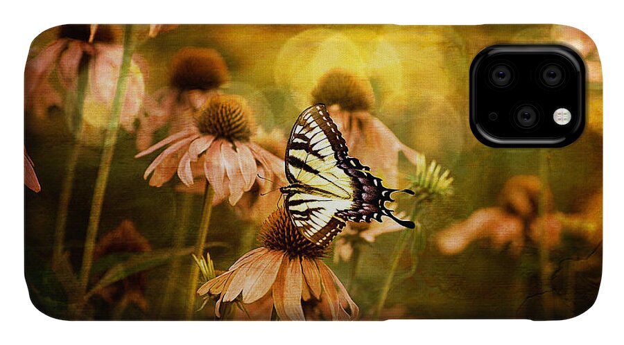 Floral iPhone 11 Case featuring the photograph The Very Young At Heart by Lois Bryan