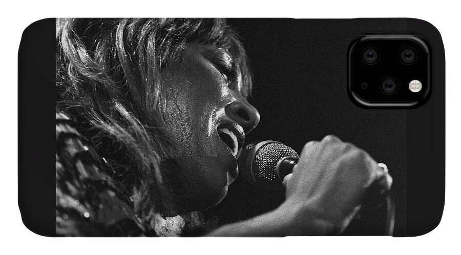 Tina Turner iPhone 11 Case featuring the photograph Tina Turner 1 by Dragan Kudjerski
