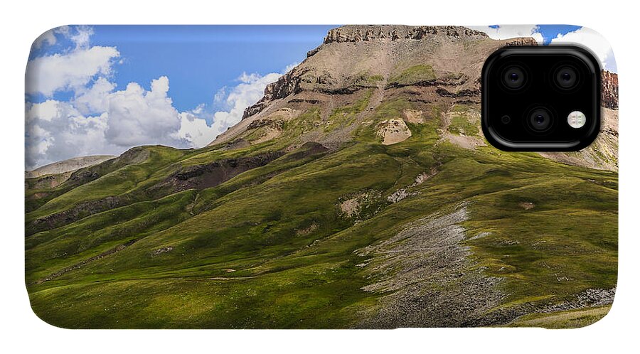14er iPhone 11 Case featuring the photograph Uncompahgre Peak by Aaron Spong