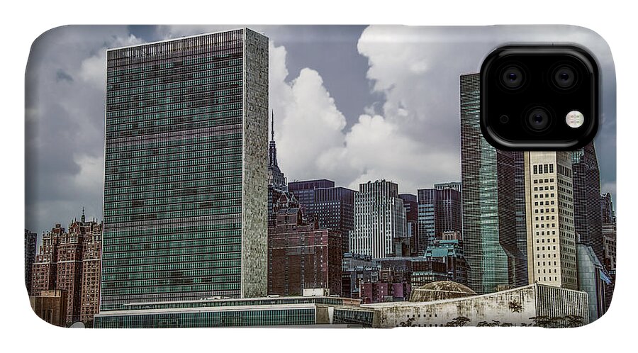 Fdr iPhone 11 Case featuring the photograph United Nations by Theodore Jones