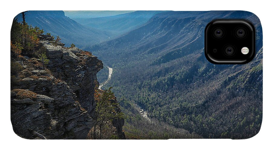 Uncw iPhone 11 Case featuring the photograph Upper NC Wall by Mark Steven Houser