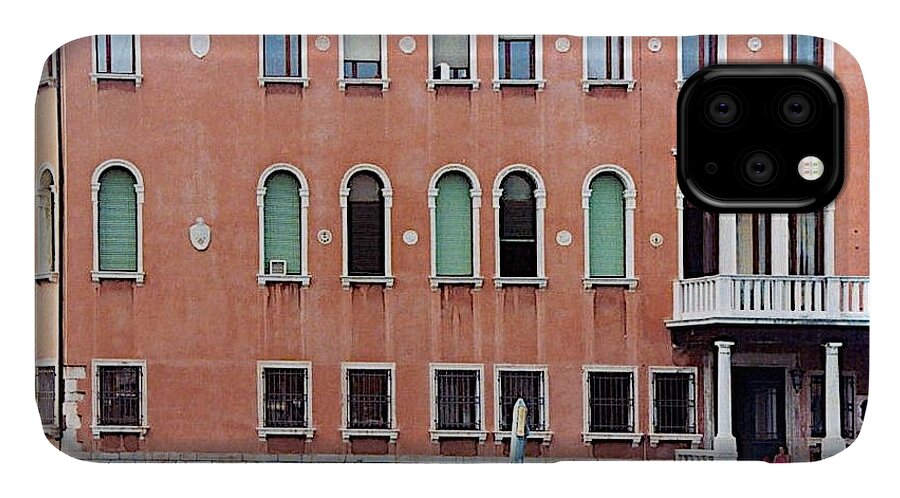 Venice iPhone 11 Case featuring the photograph Venice Apartment by Stuart Litoff