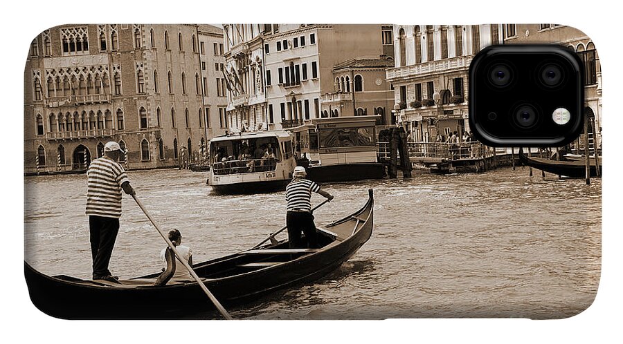 Venice iPhone 11 Case featuring the photograph Vintage Venice by Brenda Kean