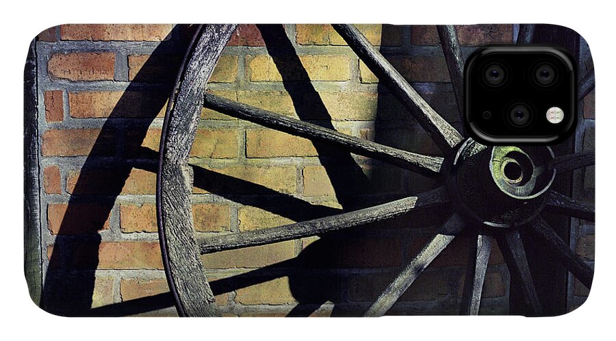 Europe iPhone 11 Case featuring the photograph Wagon Wheel by Matt Swinden