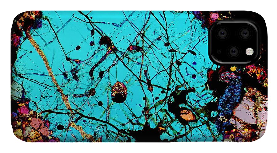 Meteorites iPhone 11 Case featuring the photograph Walking On Thin Ice by Hodges Jeffery