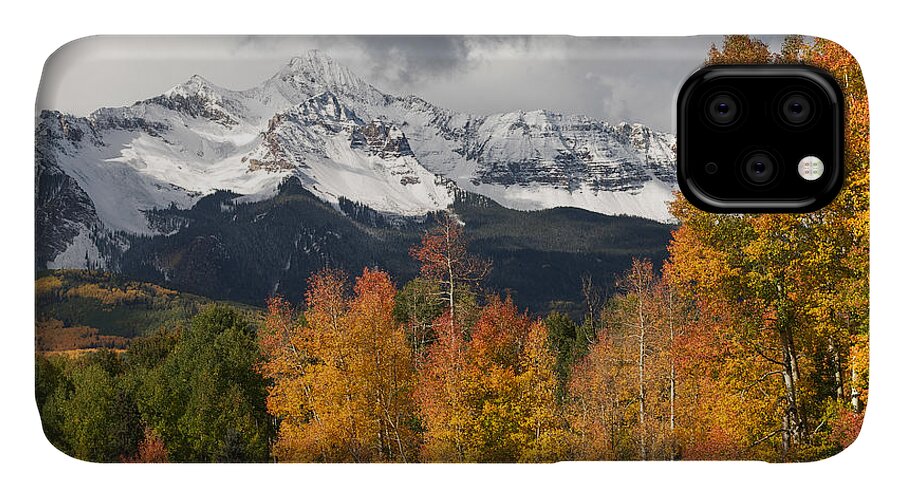 Telluride iPhone 11 Case featuring the photograph Wilson Peak by Aaron Spong