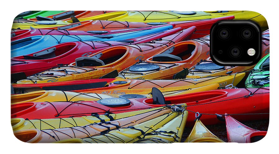 Boat iPhone 11 Case featuring the photograph Color My World by LR Photography