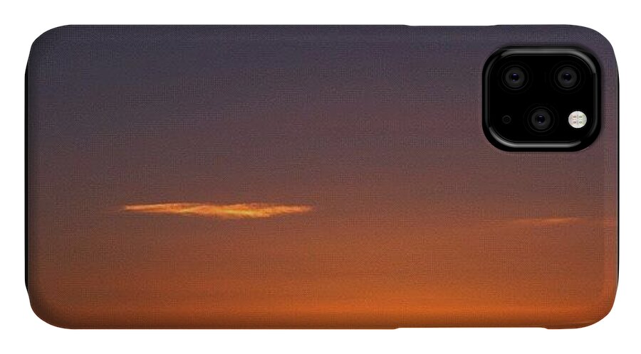 Lx5 iPhone 11 Case featuring the photograph Serene Sunset #1 by Paul Cutright