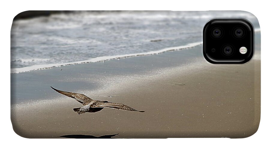 Seagull iPhone 11 Case featuring the photograph Coming In For Landing by Henrik Lehnerer