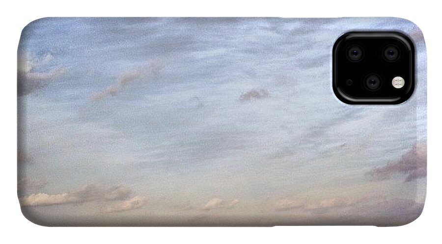Landscape iPhone 11 Case featuring the photograph Early Morning Drive by Amy DiPasquale