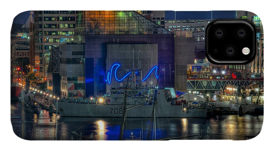 Baltimore iPhone 11 Case featuring the photograph HMCS Goose Bay by Mark Dodd