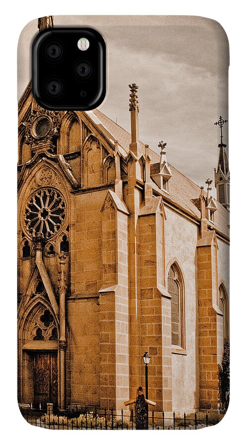 Loretto Chapel iPhone 11 Case featuring the photograph Loretto Chapel by Mark Forte