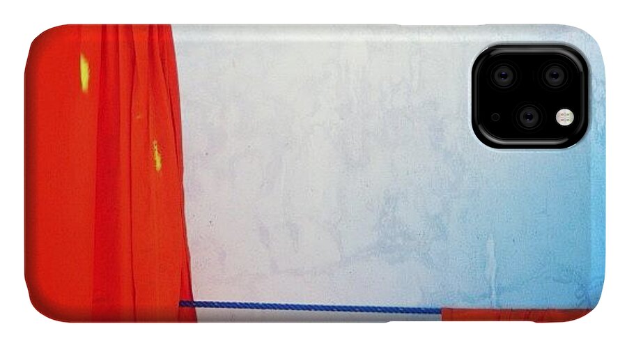 Thailand iPhone 11 Case featuring the photograph Monks Robes #thailand #travel by A Rey