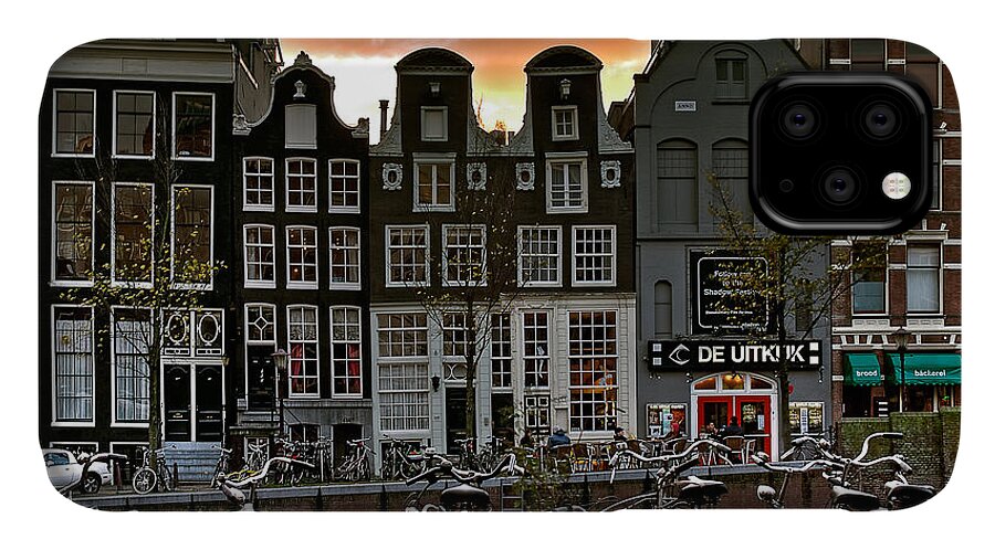 Holland Amsterdam iPhone 11 Case featuring the photograph Prinsengracht 458. Amsterdam by Juan Carlos Ferro Duque