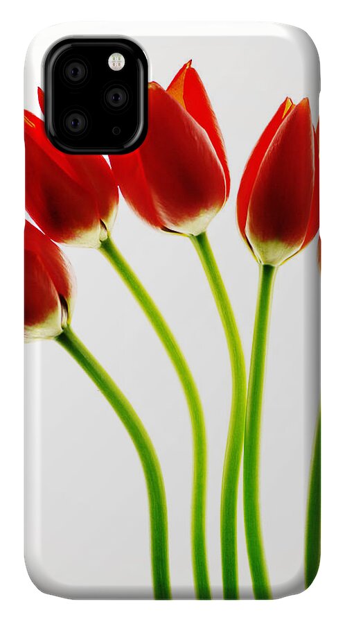 Flowers iPhone 11 Case featuring the photograph Red Hots #2 by Rebecca Cozart