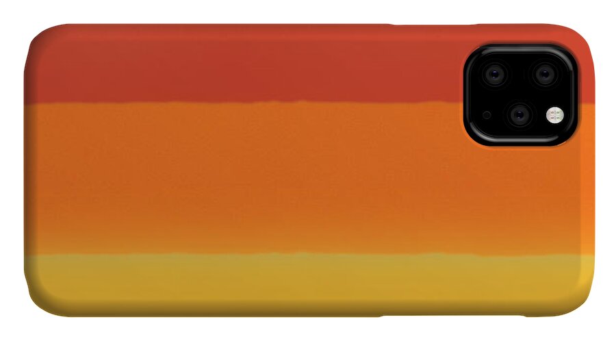 Holt iPhone 11 Case featuring the photograph 1966 bands in Red, Orange and Yellow by David Smith