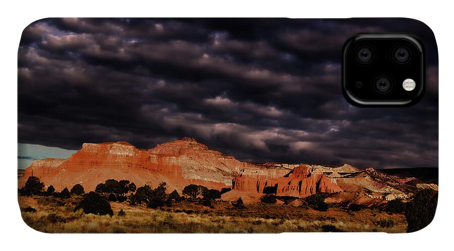 Capitol Reef National Park iPhone 11 Case featuring the photograph Capitol Reef National Park #711 by Mark Smith