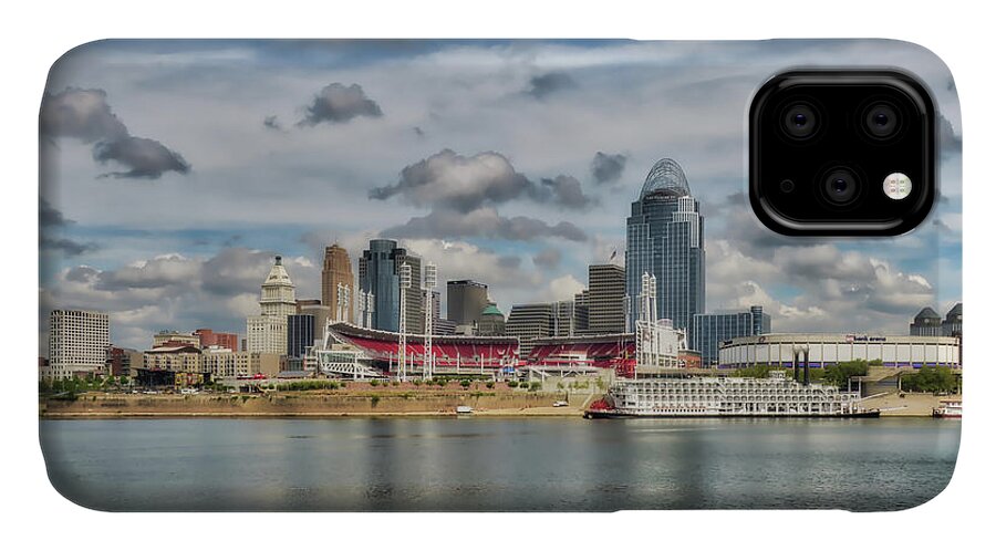 Cincinnati iPhone 11 Case featuring the photograph All American City 2 by Mel Steinhauer