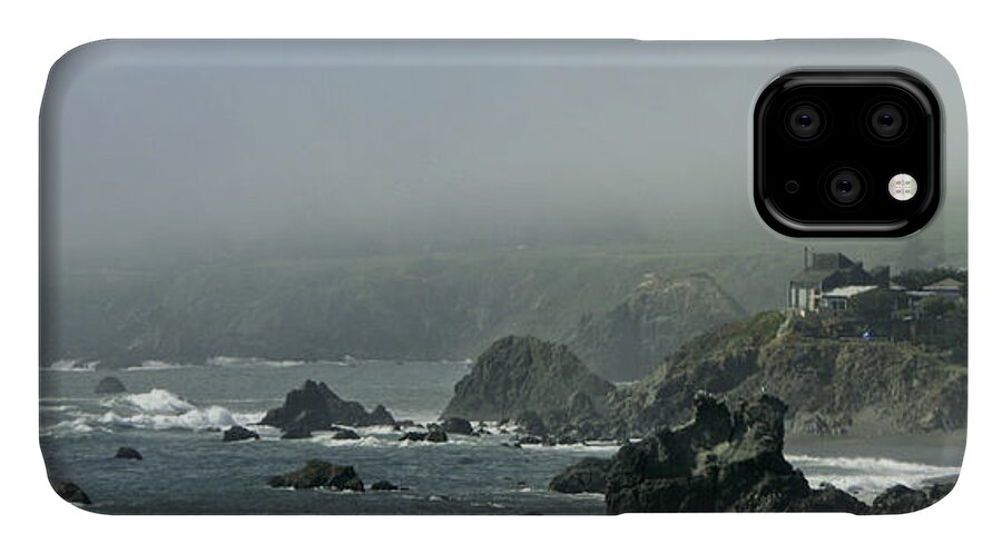 Seascape iPhone 11 Case featuring the photograph Along Route 1 by Joyce Creswell