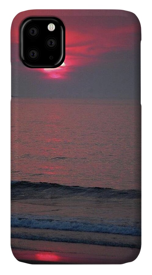 Sunrise iPhone 11 Case featuring the photograph Atlantic Sunrise by Sumoflam Photography