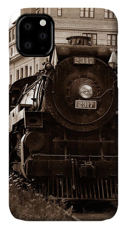 Canadian Pacific Railway iPhone 11 Case featuring the photograph Big Boy... by Arthur Miller