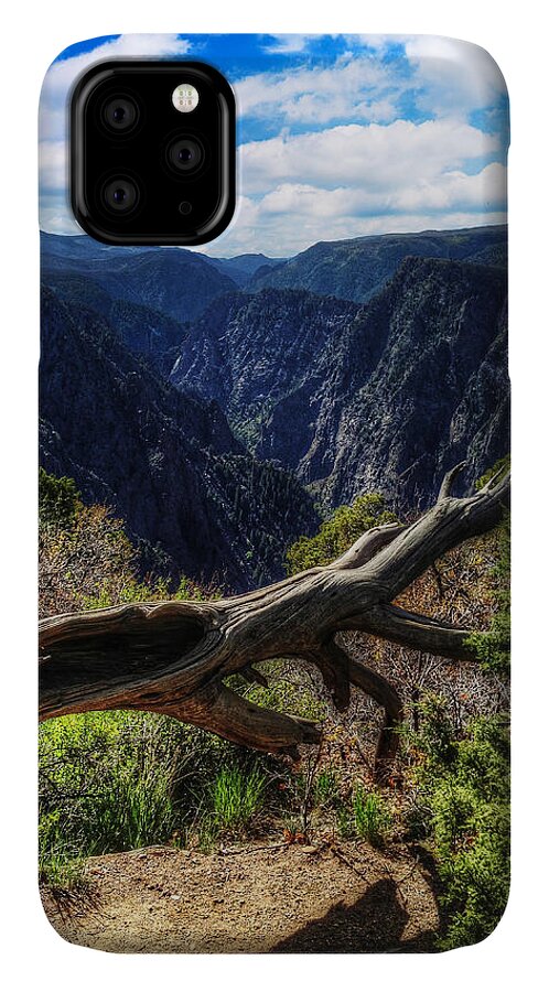 Black Canyon Of The Gunnison iPhone 11 Case featuring the photograph Black Canyon of the Gunnison First Look by Roger Passman