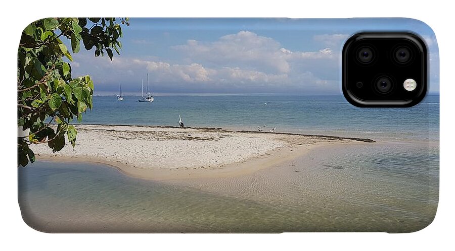 Bribie Island iPhone 11 Case featuring the photograph Bribie Island by Cassy Allsworth