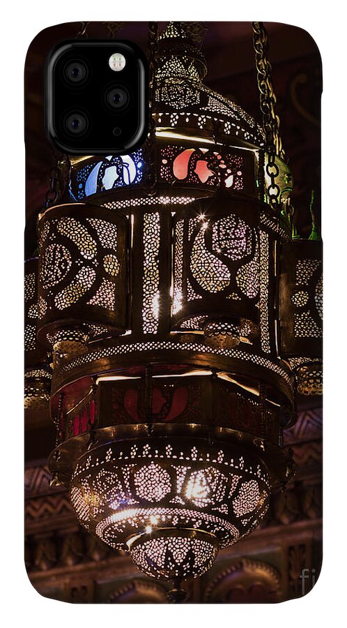 Art iPhone 11 Case featuring the photograph Byzantine Lamp by Phil Spitze