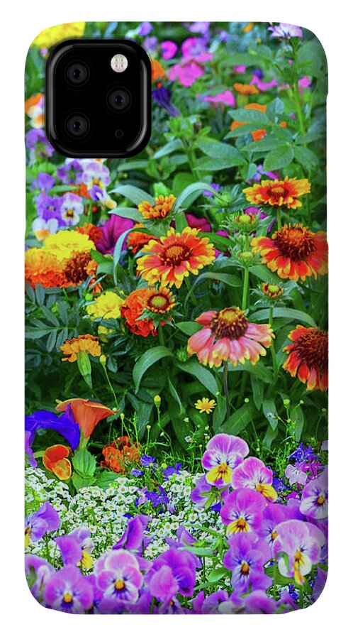 Summer iPhone 11 Case featuring the photograph Summer Symphony of Color by Brian Tada