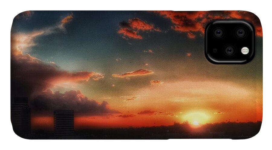 1000 Views iPhone 11 Case featuring the photograph California Sky by Jenny Revitz Soper
