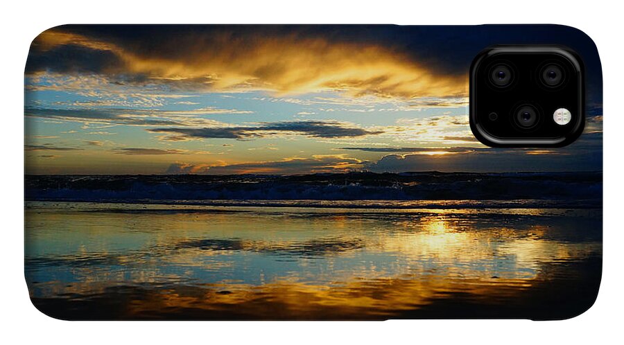 Beach iPhone 11 Case featuring the photograph Calm After The Storm by Lawrence S Richardson Jr