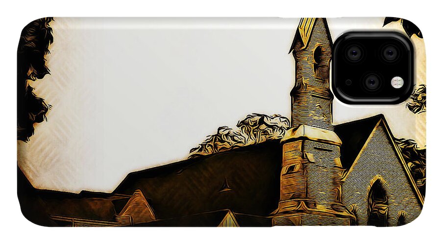 Church iPhone 11 Case featuring the photograph Calvary Episcopal Church by Leslie Revels