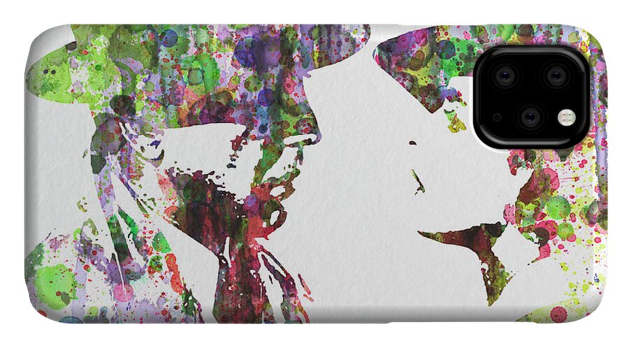 Casablanca Posters iPhone 11 Case featuring the digital art Casablanca 2 by Naxart Studio