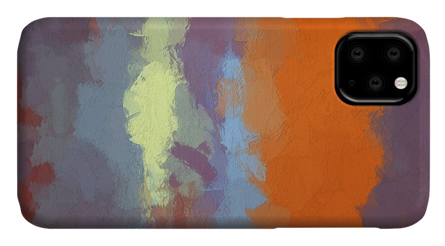 Abstract iPhone 11 Case featuring the photograph Color Abstraction XXIII SQ by David Gordon