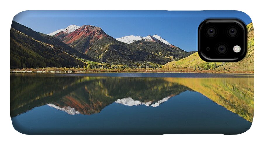 Colorado iPhone 11 Case featuring the photograph Colorado Reflections by Steve Stuller