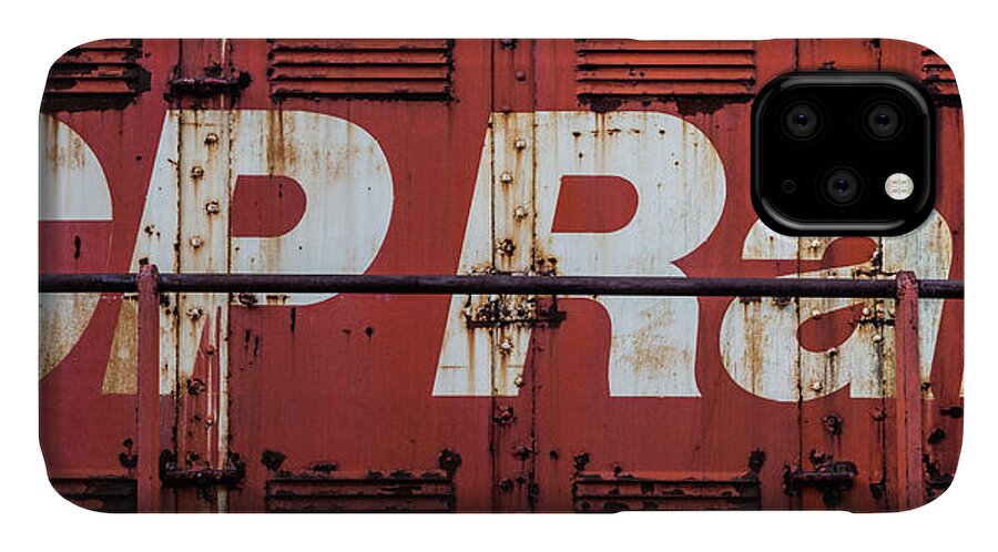 Cp iPhone 11 Case featuring the photograph CP Rail by M G Whittingham