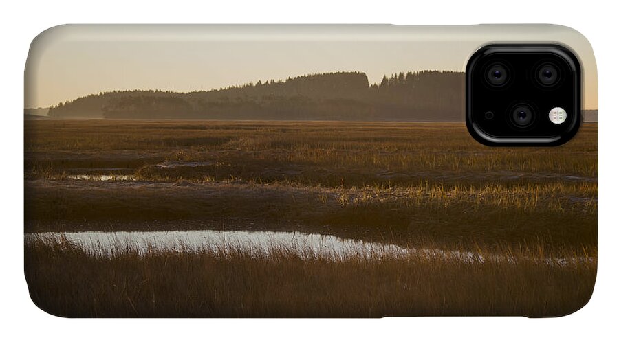 Crane iPhone 11 Case featuring the photograph Crane Reservation Sunrise Crane Beach Ipswich MA by Toby McGuire
