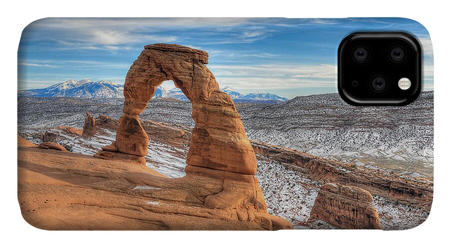 Mark Whitt iPhone 11 Case featuring the photograph Delicate Arch by Mark Whitt