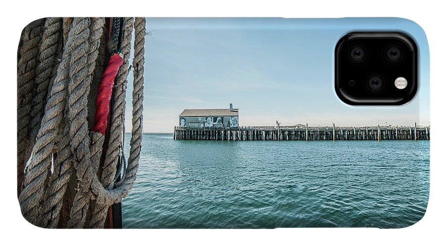 Provincetown iPhone 11 Case featuring the photograph Fisherman's Wharf by Michael James