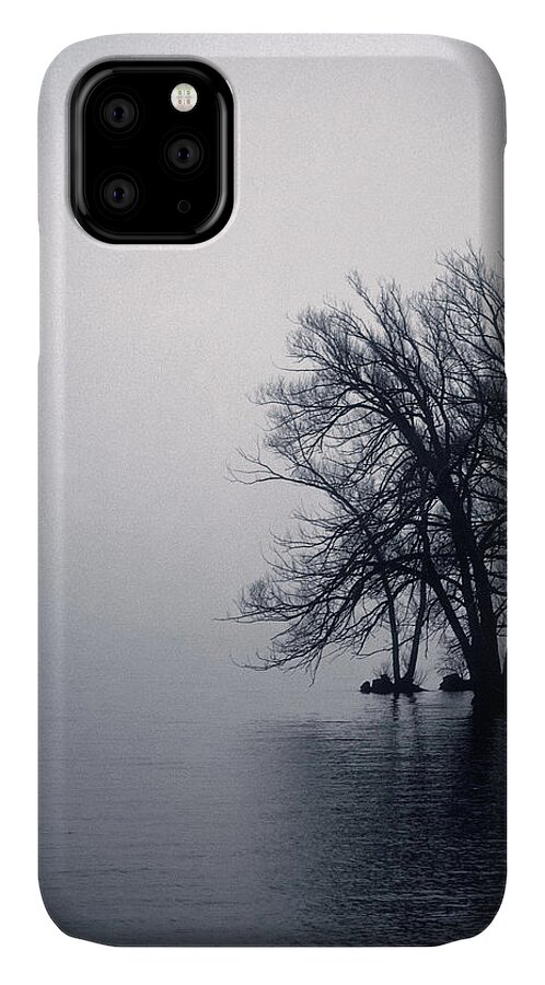 The Walkers iPhone 11 Case featuring the photograph Fog Day Afternoon by The Walkers