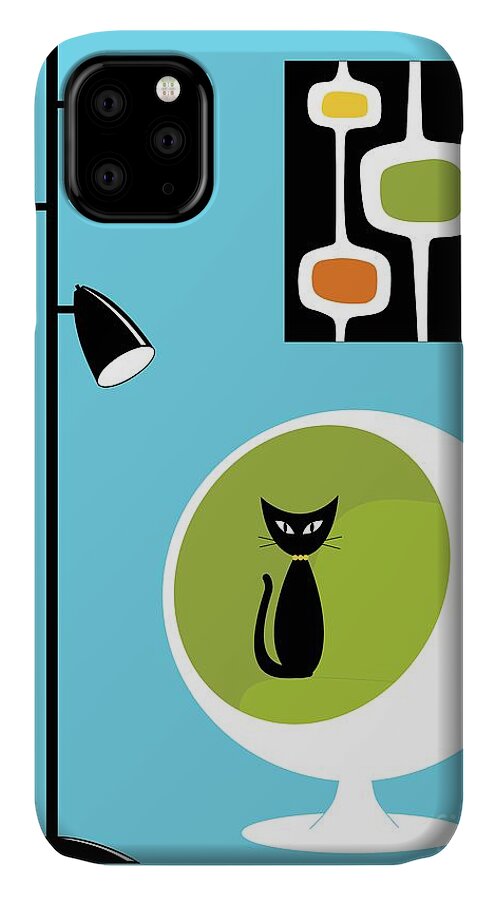  iPhone 11 Case featuring the digital art For Craig by Donna Mibus
