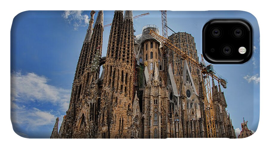 Gaudi La Sagrada Familia Iii Iphone 11 Case For Sale By Chuck Kuhn