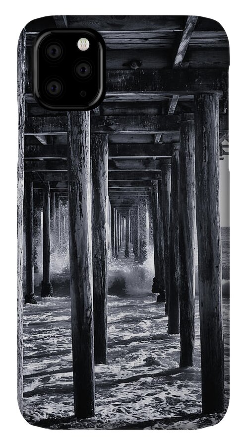 Beach iPhone 11 Case featuring the photograph Hall of Mirrors by Lora Lee Chapman