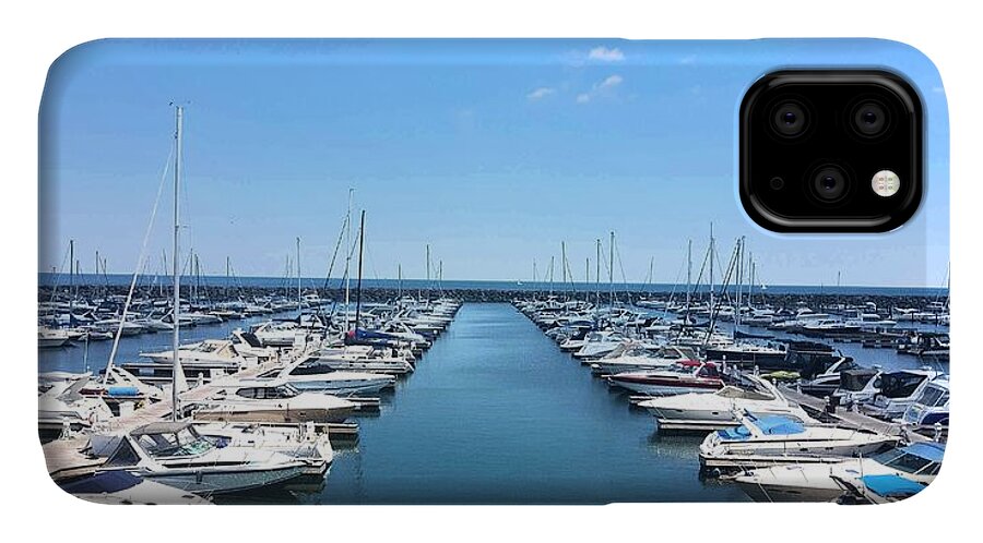 Water iPhone 11 Case featuring the photograph Harbor Life by Britten Adams