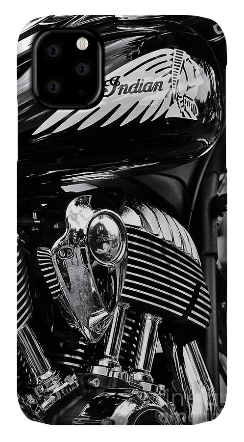 Indian Chieftain iPhone 11 Case featuring the photograph Indian Chieftain by Tim Gainey