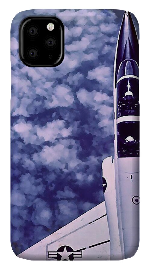 Inverted Flight iPhone 11 Case featuring the photograph Inverted Flight by Don Mercer