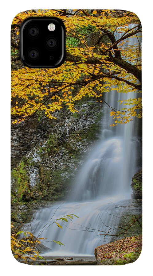Art iPhone 11 Case featuring the photograph Japanese Falls by Phil Spitze